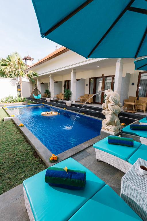 Bazén v ubytování Kubu Benoa Guest House nebo v jeho okolí