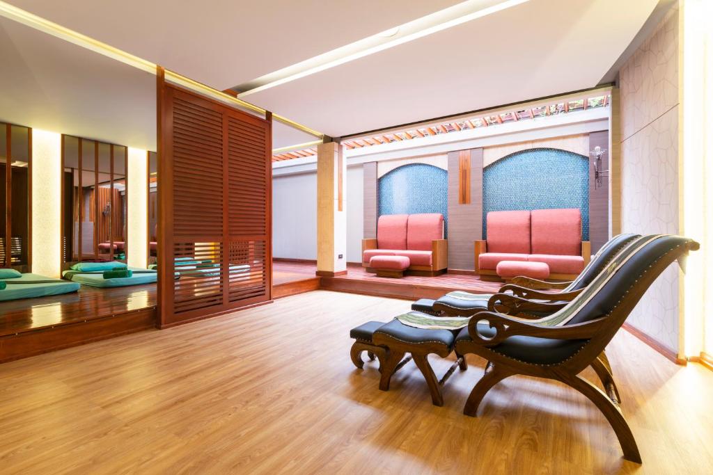 Posezení v ubytování Khaolak Bayfront Resort