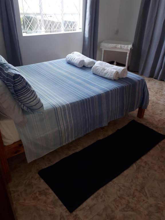 Postel nebo postele na pokoji v ubytování Apt in La Gaulette