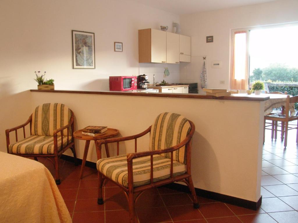 Kuchnia lub aneks kuchenny w obiekcie Agriturismo La Quiete