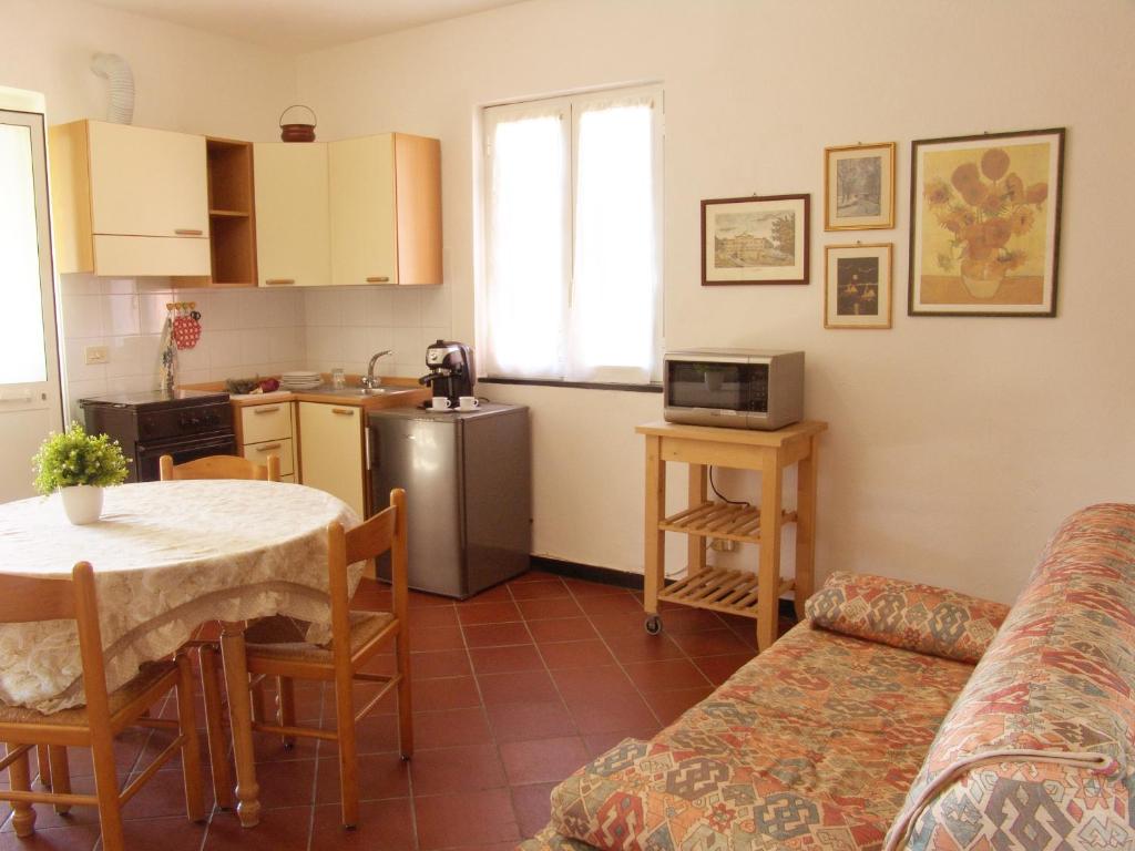 Kuchnia lub aneks kuchenny w obiekcie Agriturismo La Quiete
