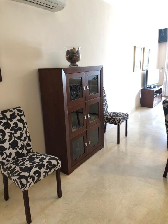 Posezení v ubytování Marbella Elviria