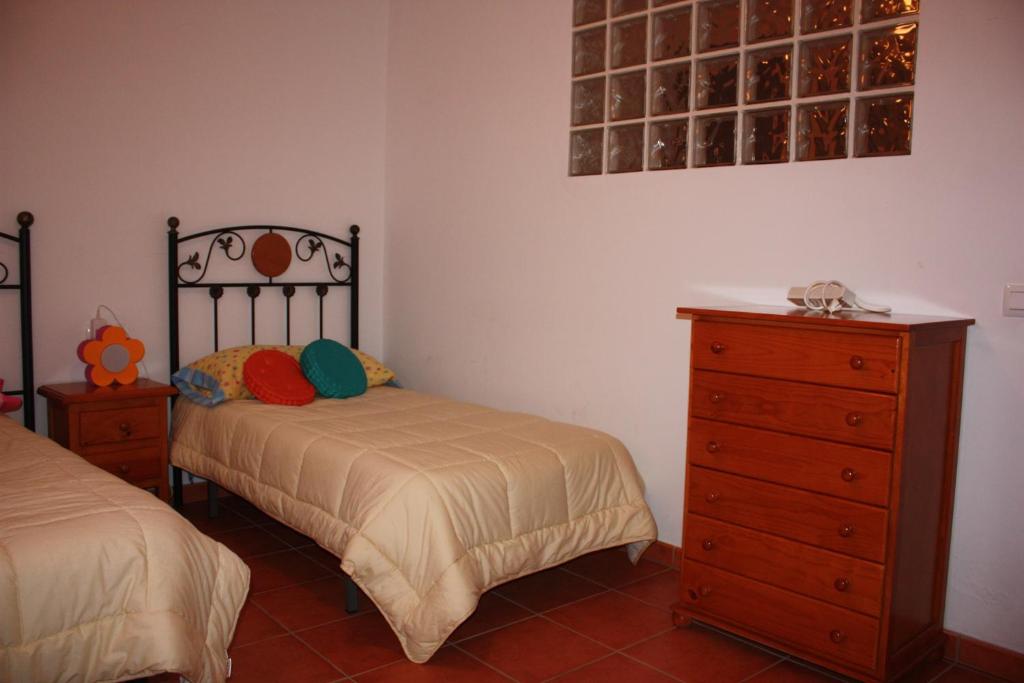 Postel nebo postele na pokoji v ubytování Vivienda Rural Casablanca - Wifi
