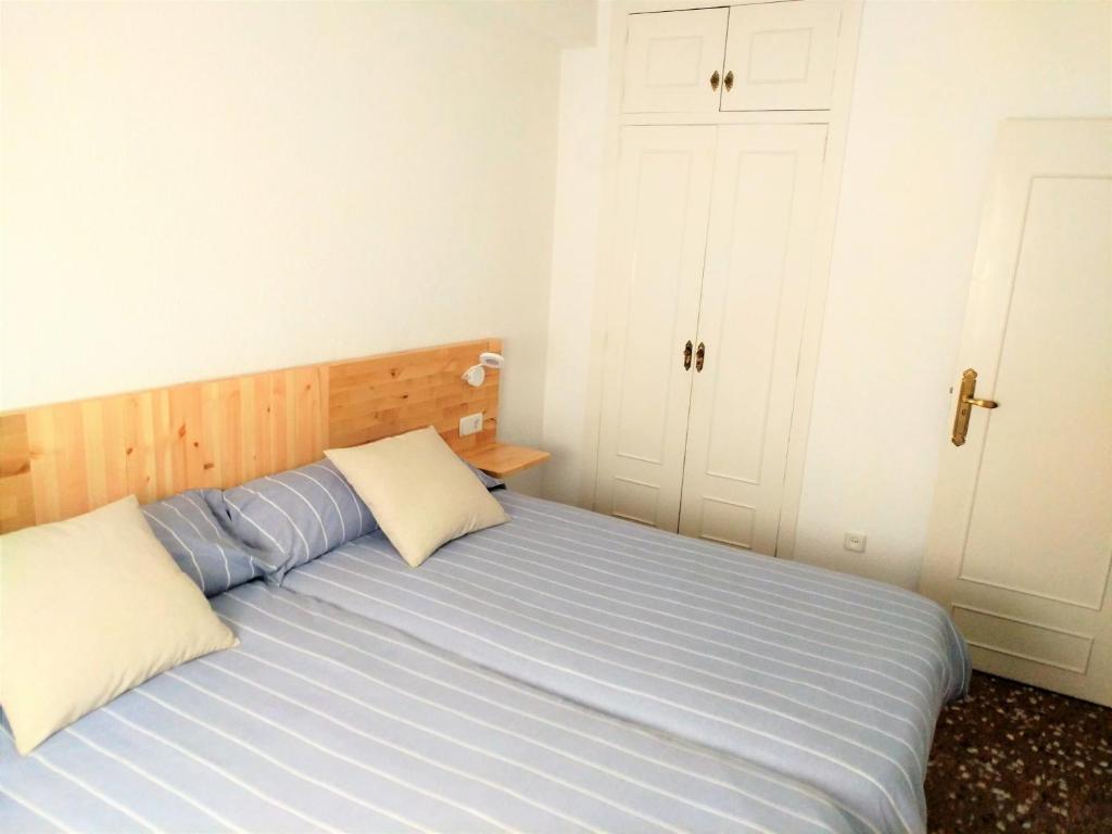 Postel nebo postele na pokoji v ubytování Apartamento Ciudad Jardín