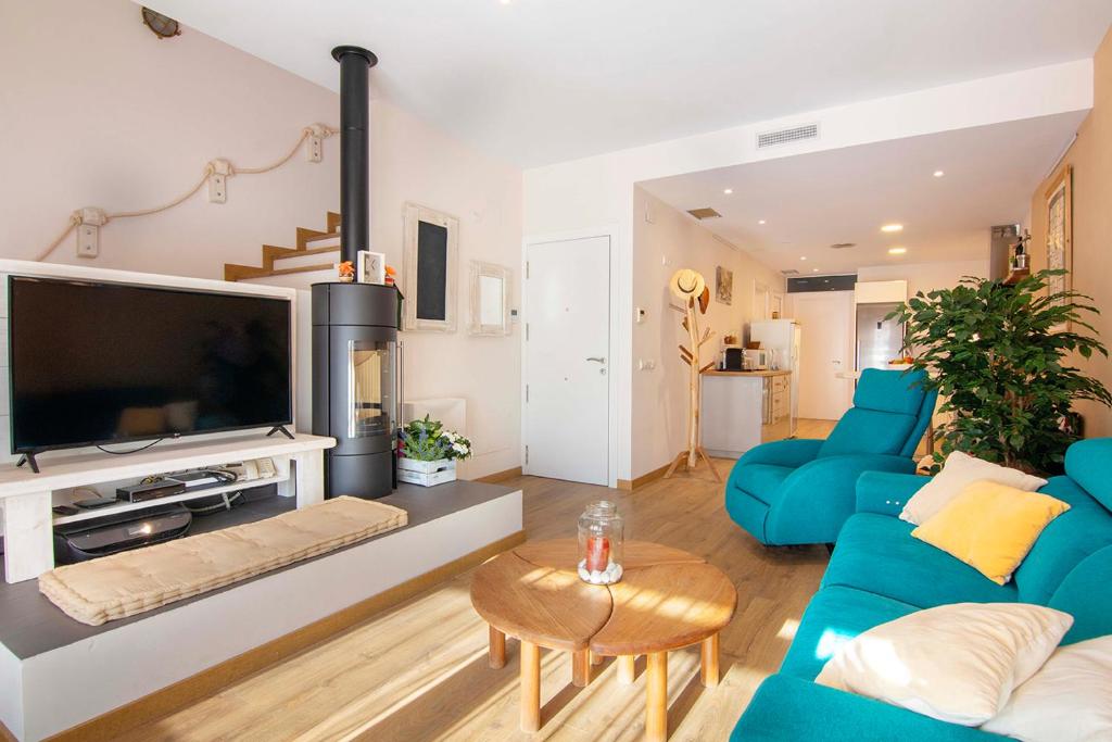 TV a/nebo společenská místnost v ubytování Sans Souci Quality Apartments