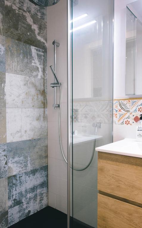 Koupelna v ubytování Sans Souci Quality Apartments