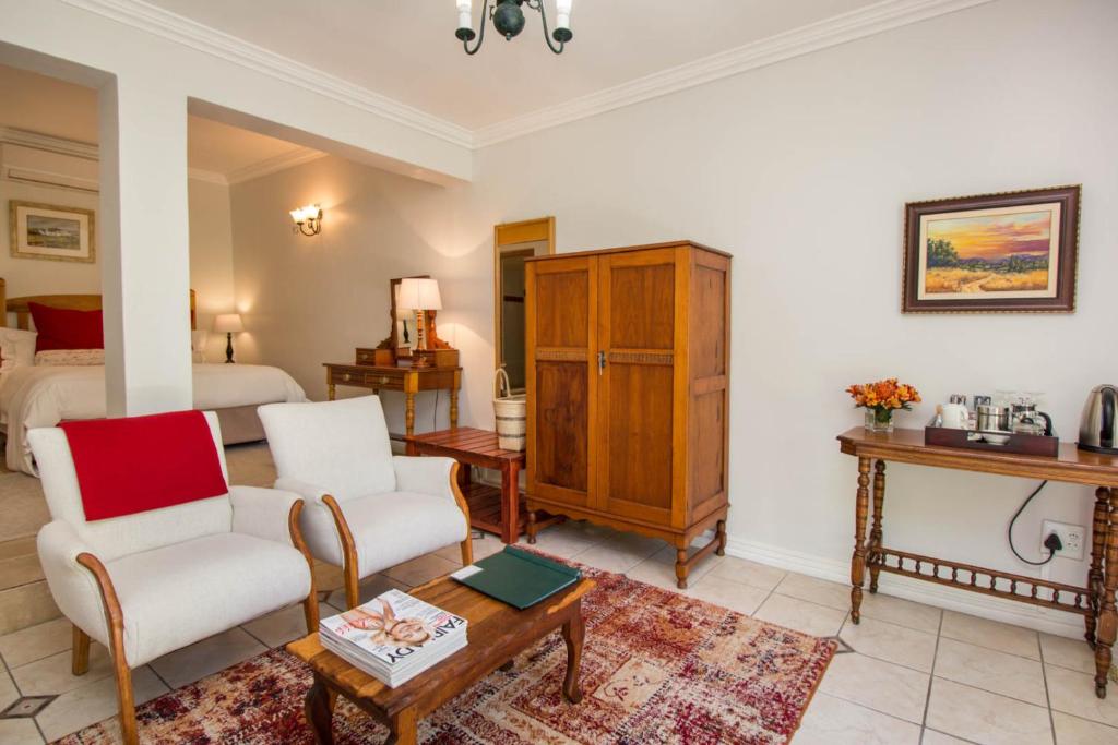Area soggiorno di Montagu Vines Guesthouse