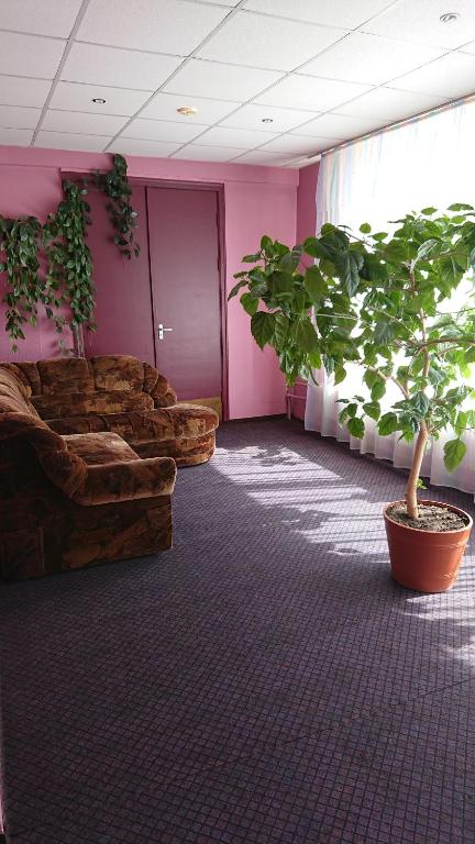 Posezení v ubytování Gamma Hotel
