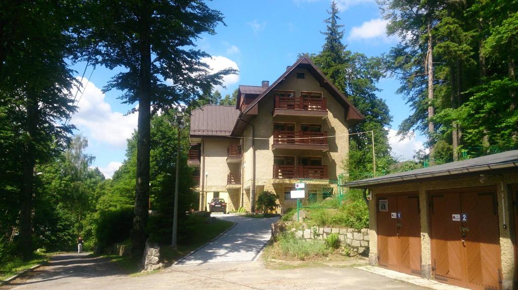 Budova, v ktorej sa ubytovanie bed & breakfast nachádza