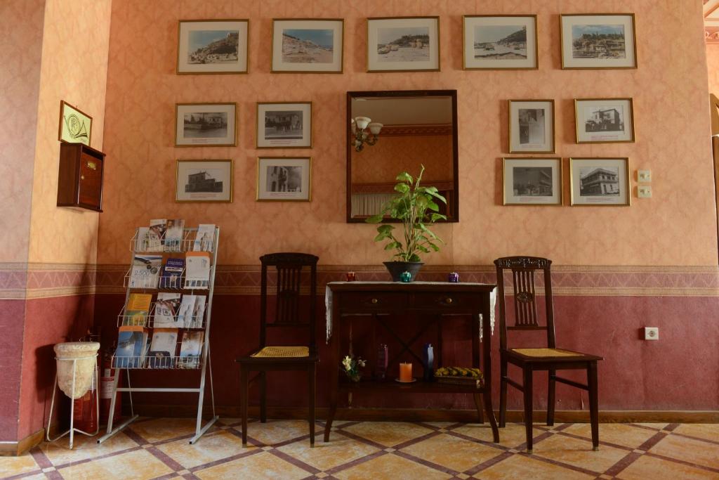 Posezení v ubytování Melissa II Hotel