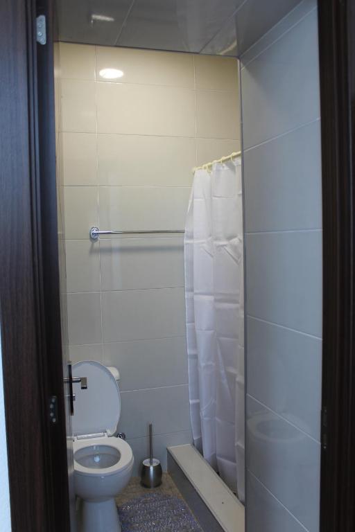 Koupelna v ubytování Guest House Chiko