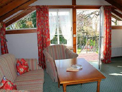 Posezení v ubytování Hotel zur Krone