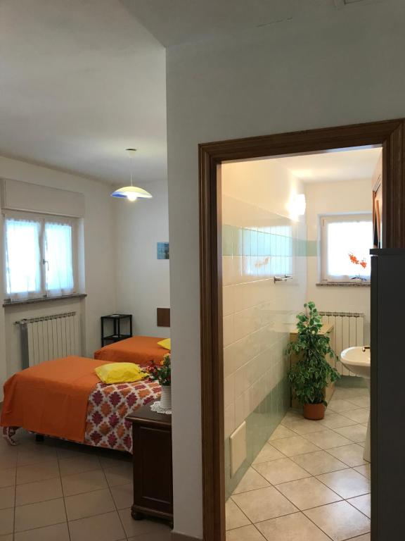 Postel nebo postele na pokoji v ubytování B&B da Giorgia