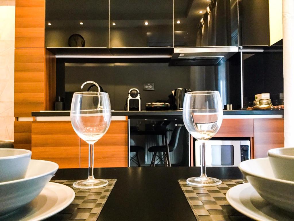 Kuchyňa alebo kuchynka v ubytovaní EPaN Luxury Apartments