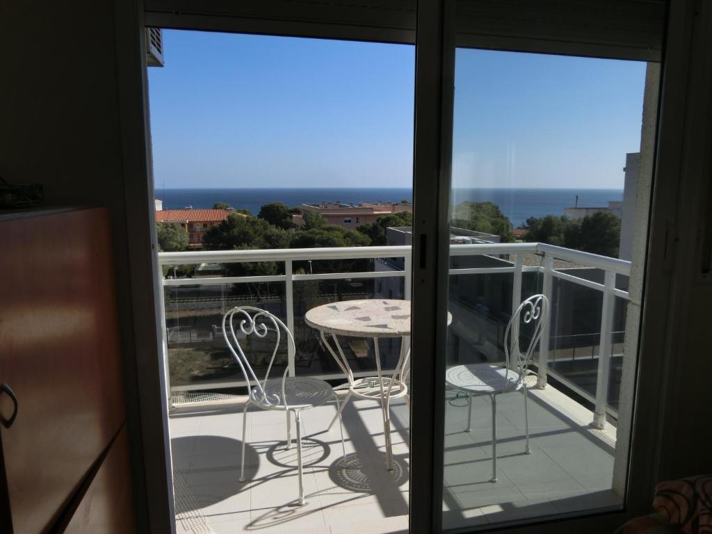 Balkón nebo terasa v ubytování Apartamento vistas mar y piscina