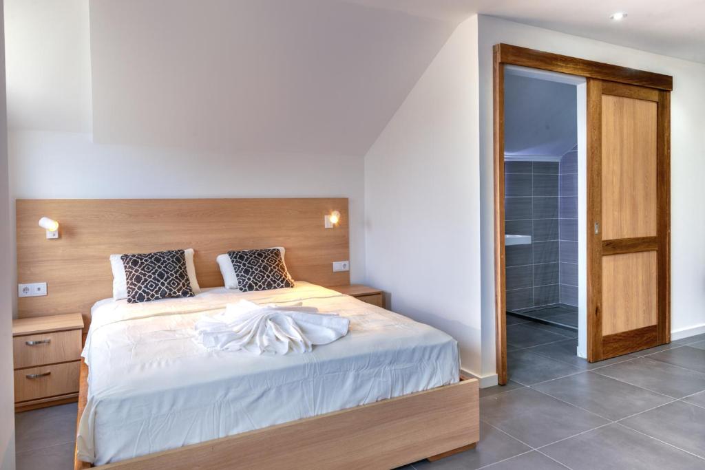 Postel nebo postele na pokoji v ubytování Art Hotel