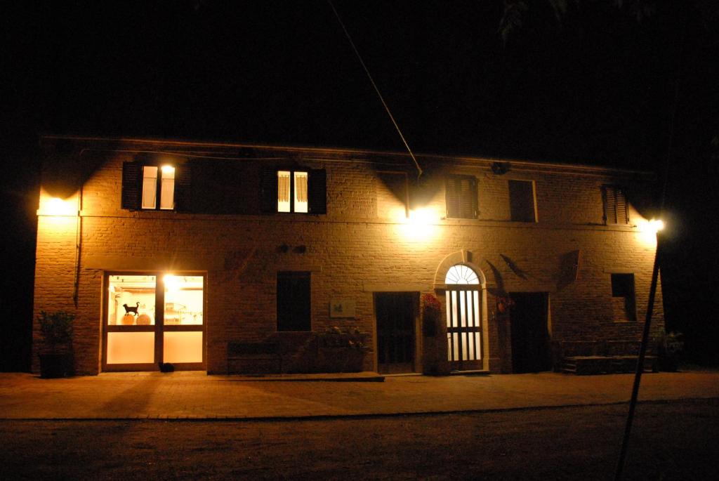 Budova, kde se bed and breakfast nachází