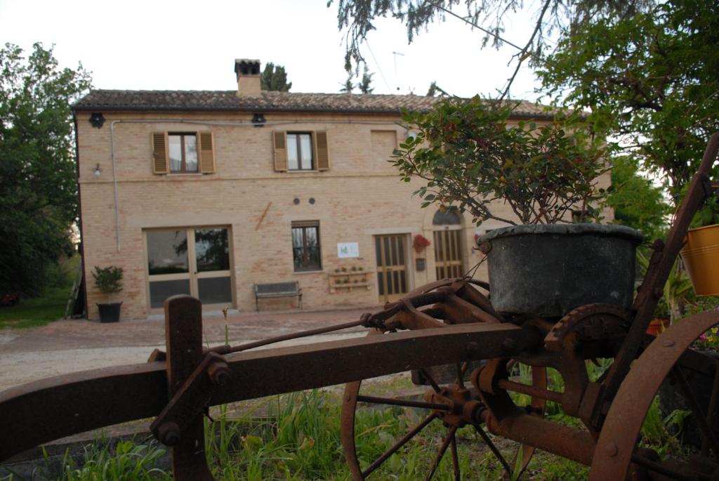 Budova, kde se bed and breakfast nachází