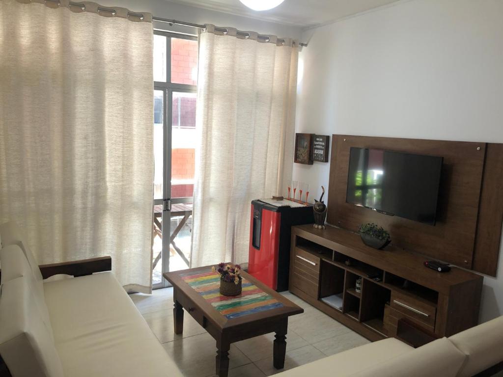  Apartamento em frente à praia