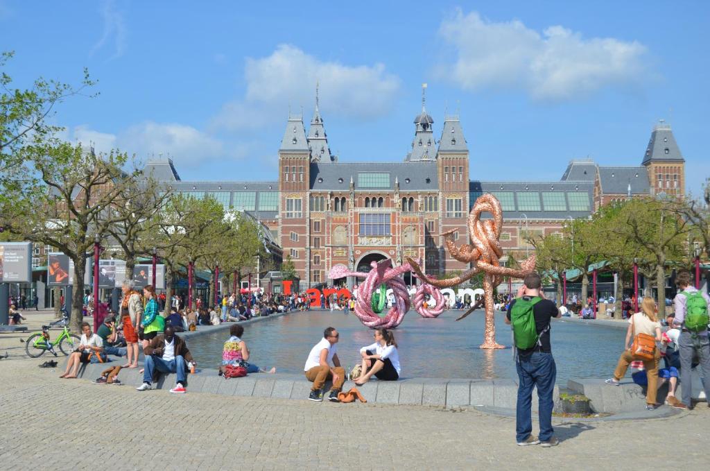 NL Hotel District Leidseplein - Resim 39