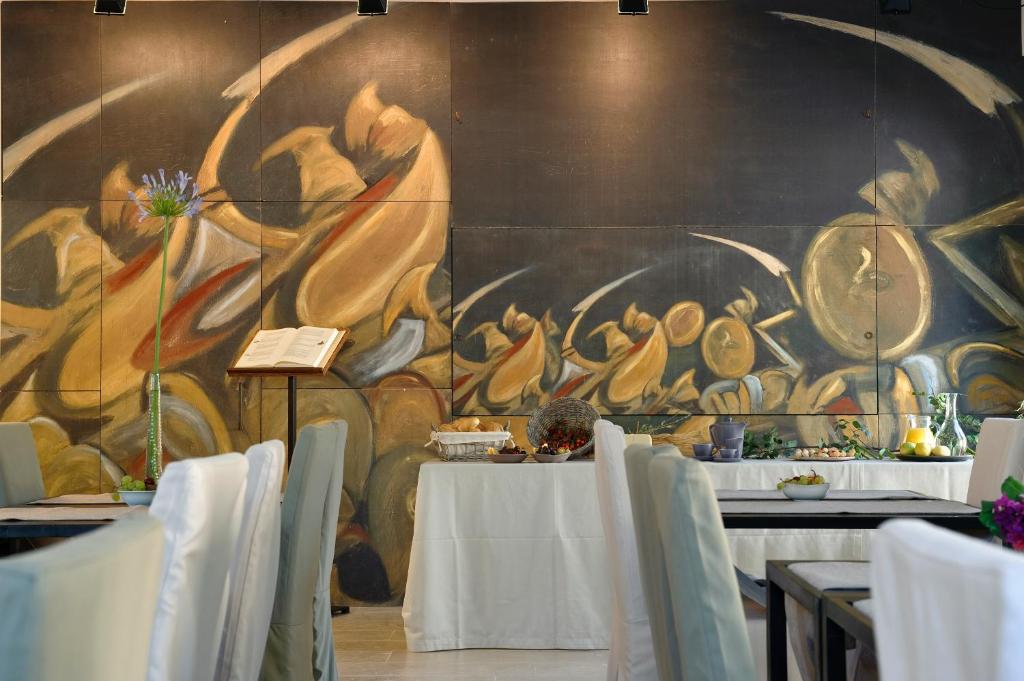 Restaurace v ubytování Relais Parco Cavalonga