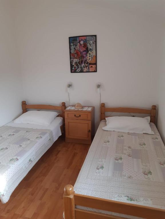 Posteľ alebo postele v izbe v ubytovaní Apartments Škerlep