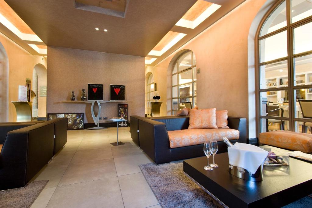 Posezení v ubytování Domus Park Hotel & SPA