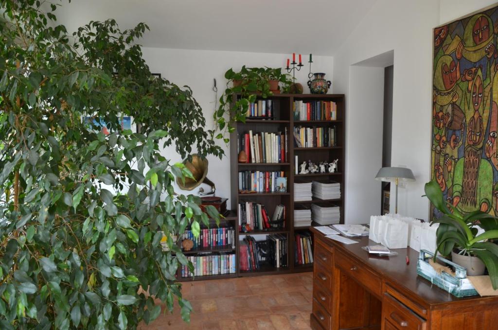 Knižnica v ubytovaní bed & breakfast