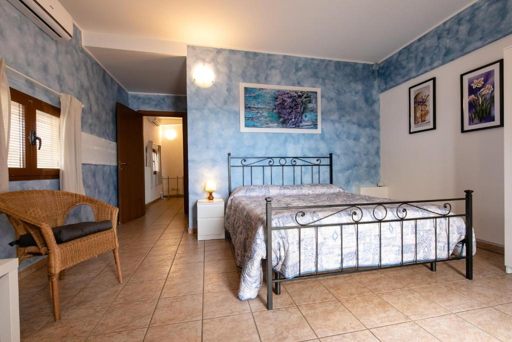 Postel nebo postele na pokoji v ubytování Agriturismo Jesson Rosamund