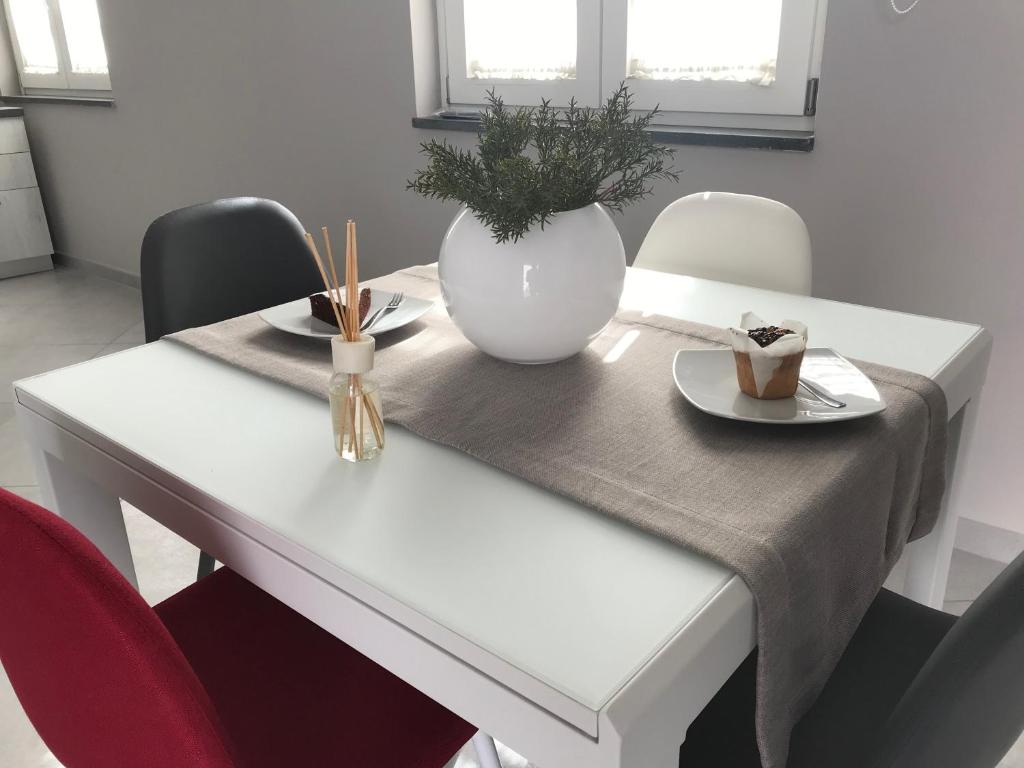 Posezení v ubytování La Corte di Arianna