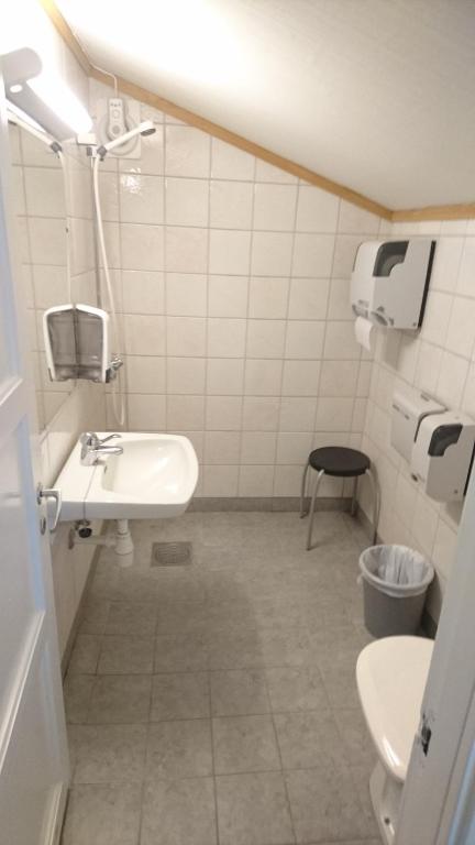 Koupelna v ubytování IMI Stølen