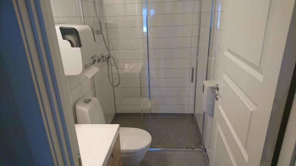 Koupelna v ubytování IMI Stølen