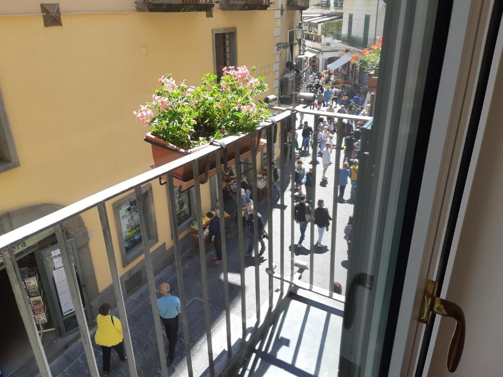 Balkón nebo terasa v ubytování Hotel Antica Repubblica in Amalfi center at 100mt from the sea