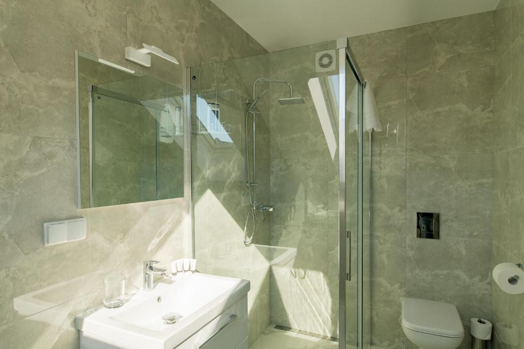 Kúpeľňa v ubytovaní Apartamenty.in Jastrzębia Góra