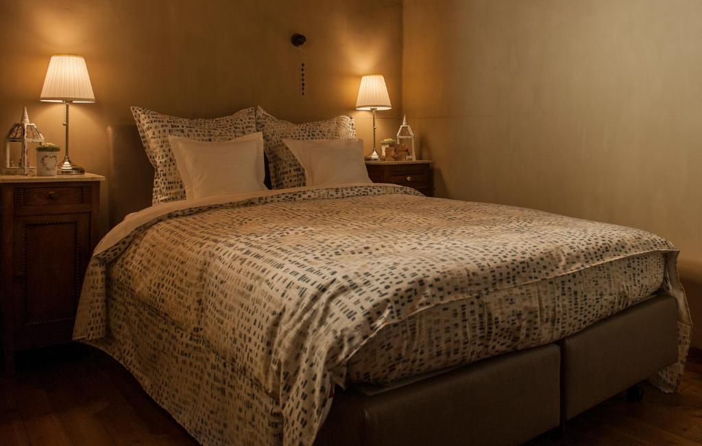 Postel nebo postele na pokoji v ubytování B&B Tspijker