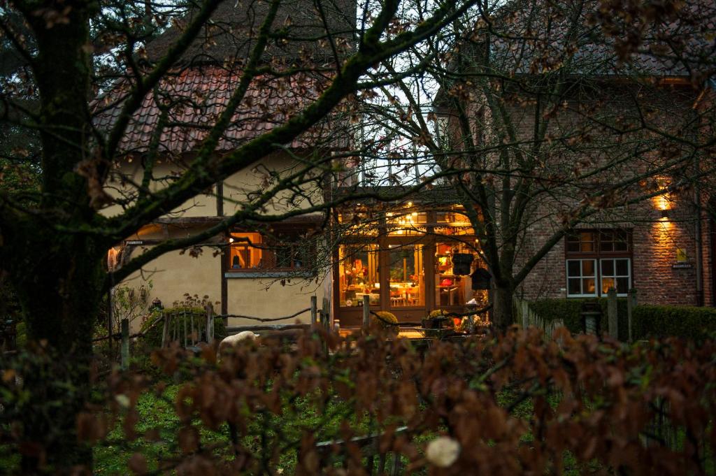 Zahrada ubytování B&B Tspijker