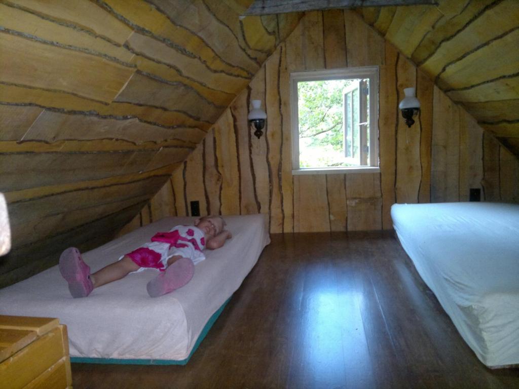 Postel nebo postele na pokoji v ubytování Sae Hostel