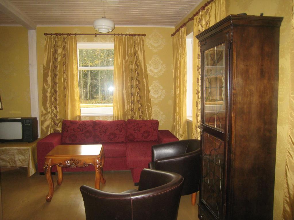 Posezení v ubytování Sae Hostel