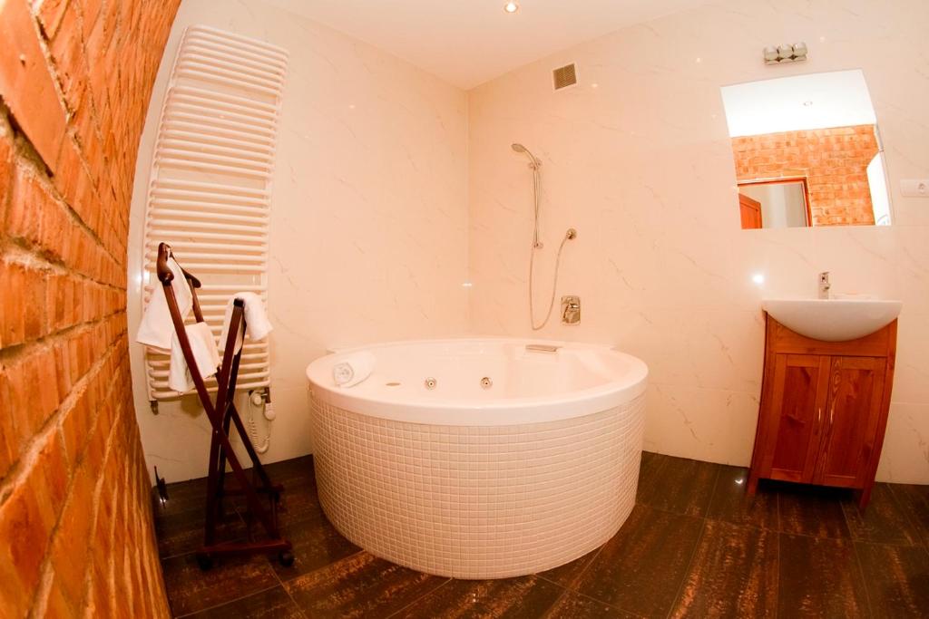 Kúpeľňa v ubytovaní Apartament Berko