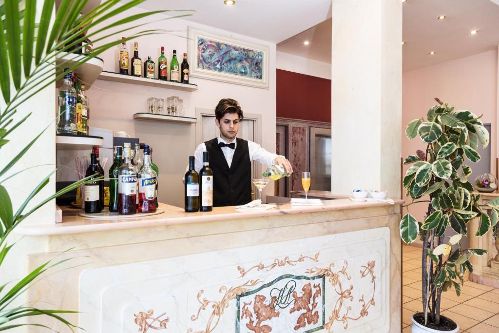 Nápoje v ubytování Hotel Ambasciatori