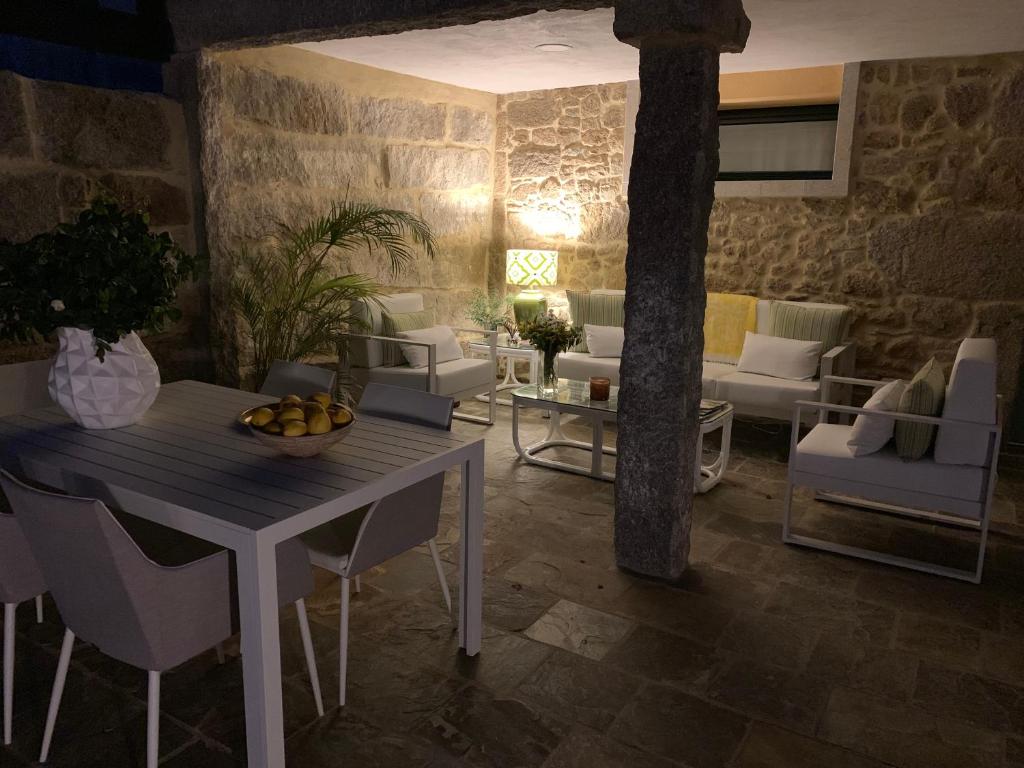 Posezení v ubytování Casa Herreria