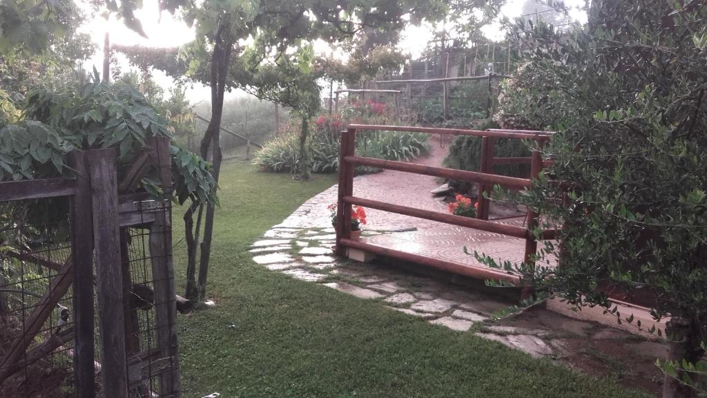 Zahrada ubytování Magiche Langhe