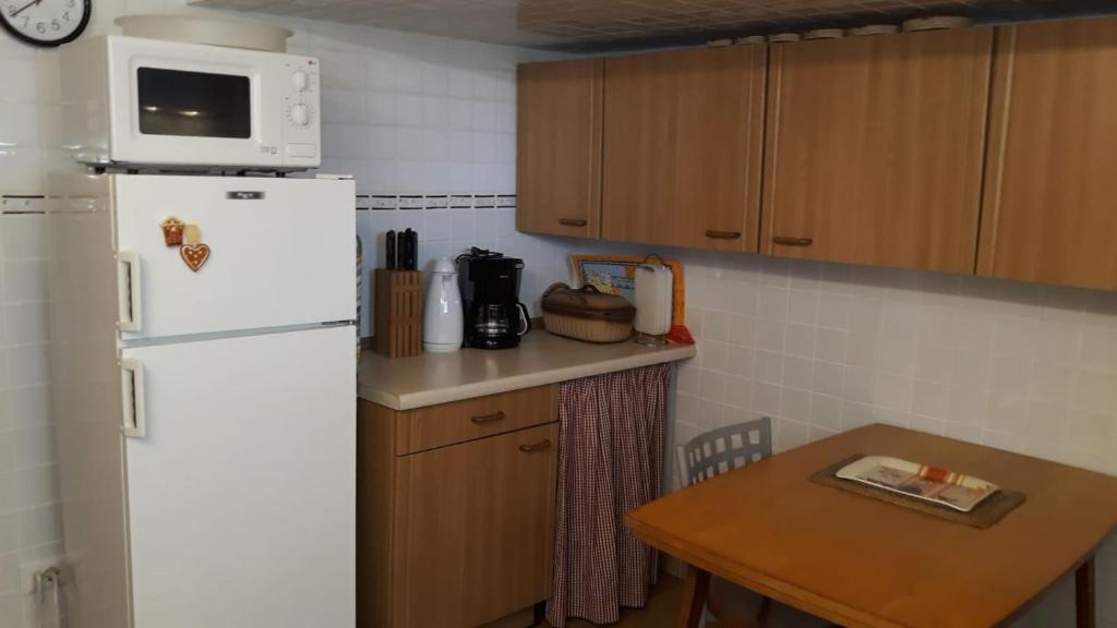 Kuchyň nebo kuchyňský kout v ubytování La villetta bianca