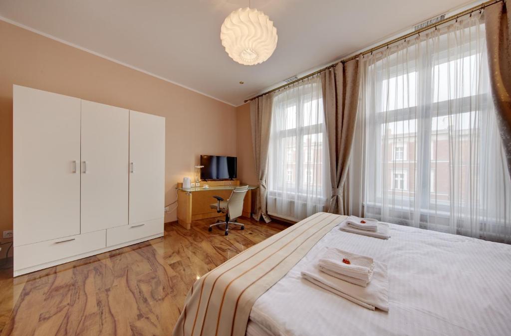 Jagiellonska 3 ApartHotel - Duze przestronne pokoje, centrum miasta, szybkie WiFi - Resim 12