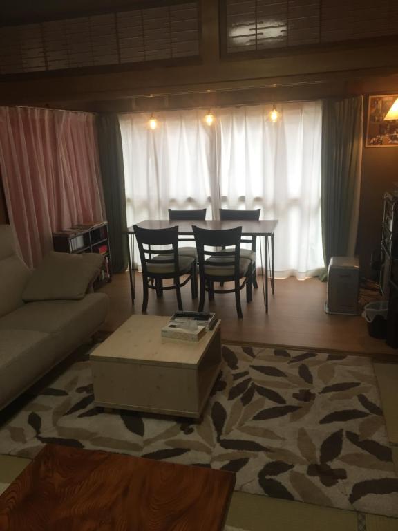 Posezení v ubytování Guest House Hinode