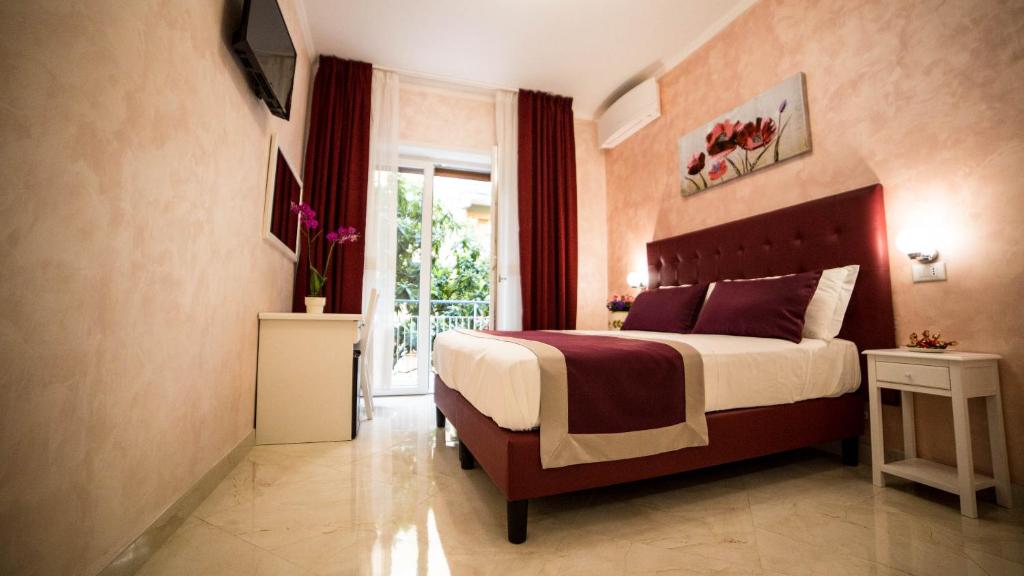 Posteľ alebo postele v izbe v ubytovaní St. Peter Area Luxury Suites