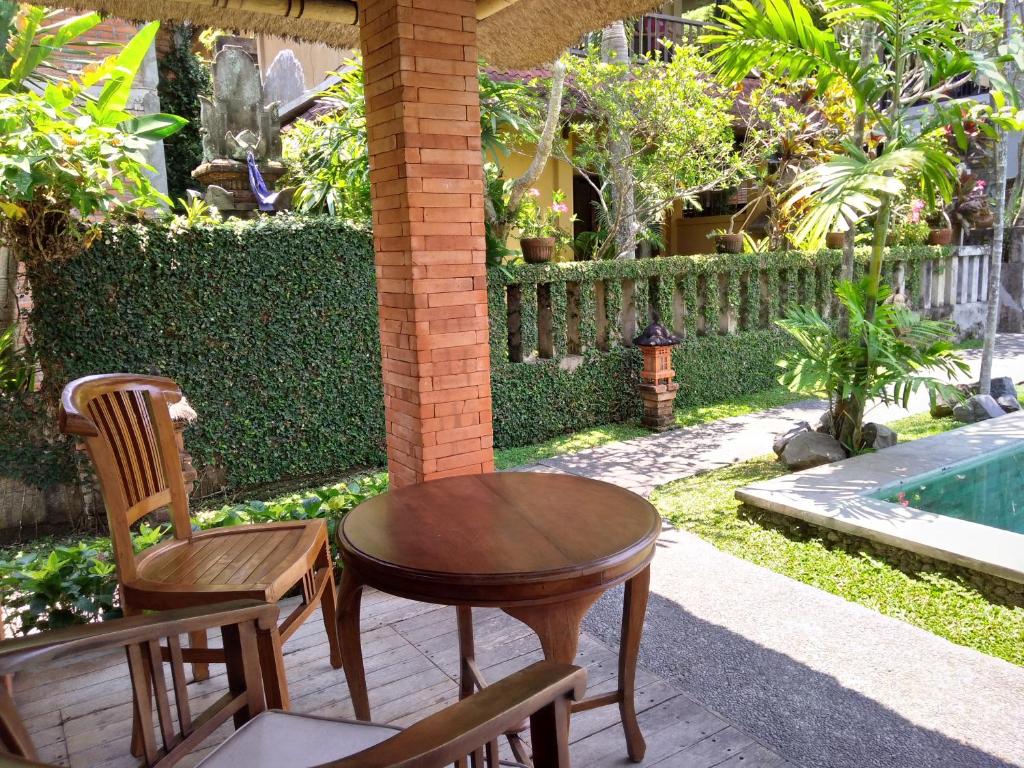 Zahrada ubytování Ubud Lestari Bungalows