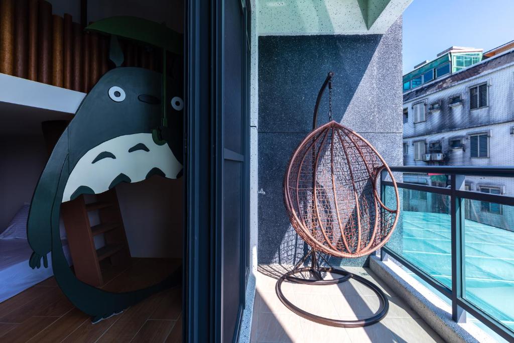 Bazén v ubytování 松楓親子民宿Songfeng Family B&B nebo v jeho okolí