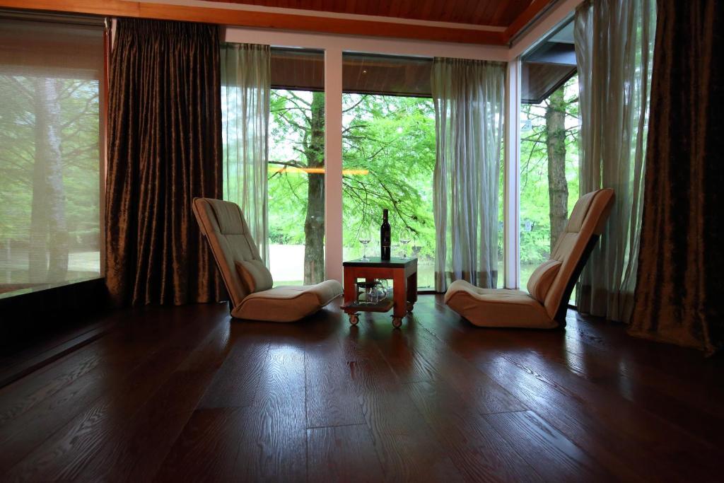 Posezení v ubytování Ardennes Villa