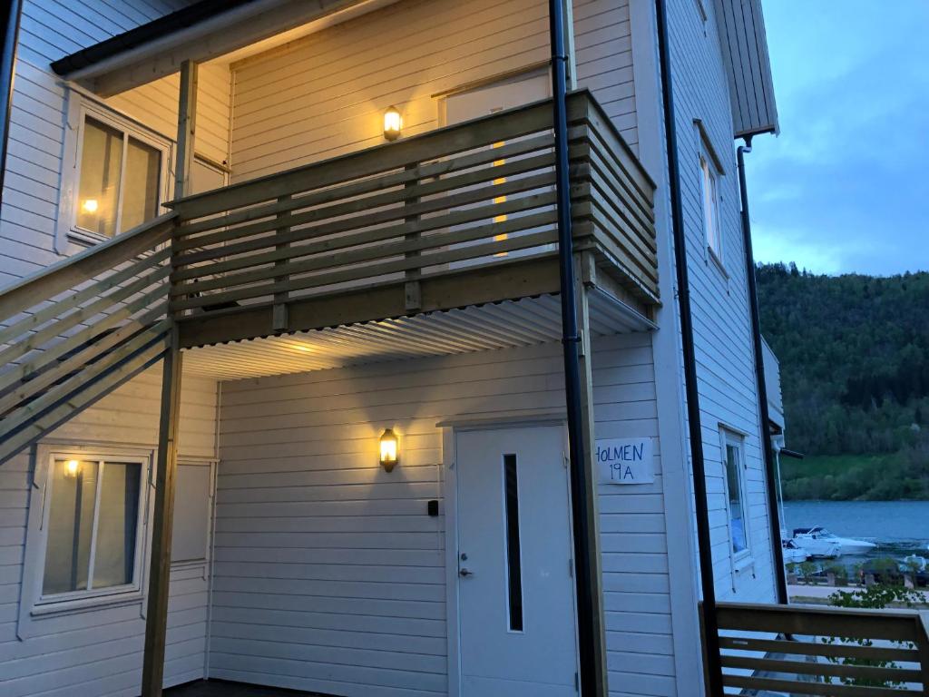 Budova, kde se apartmán nachází